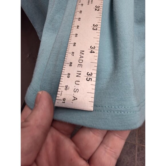 Moe & Arrow Dress Womens 3X Blue Sleeveless Tank Pockets Soft Stretchy Casual - Picture 10 of 10